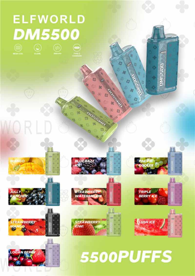 ELFWORLD DM5500 LOSTMARY ELFBAR 5000 ELFWORLD DM5500 LOSTMARY ELFBAR 5000