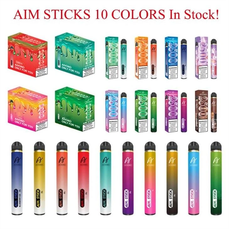 AiM Stick 2500 Puffs סיגריה אלקטרונית חד פעמי