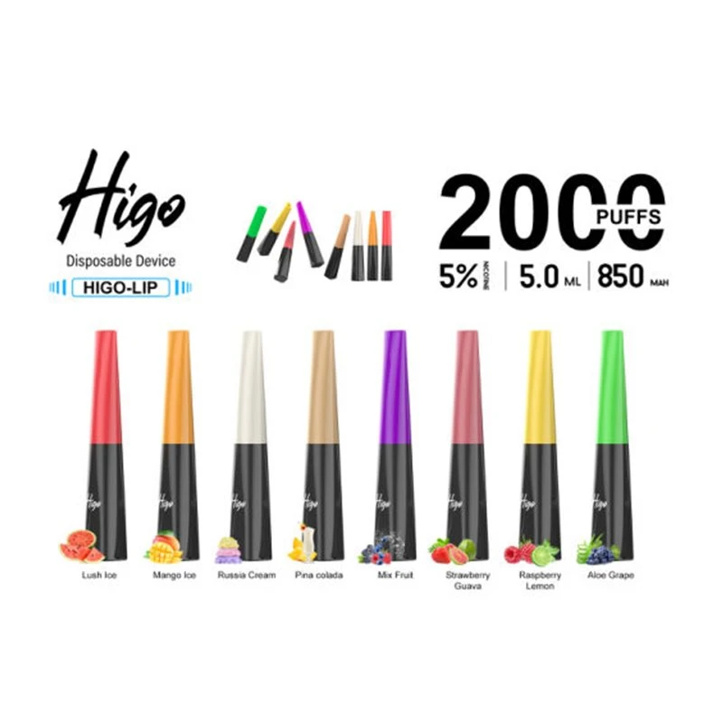 Higo Lip 2000 Vape חד פעמי
