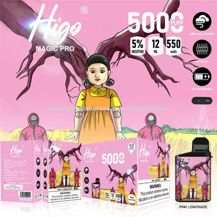 Higo Magic Pro 5000 Vape סיטונאי