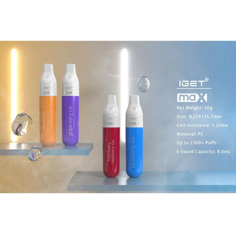 Iget Max 2300 Puffs Vape חד פעמי