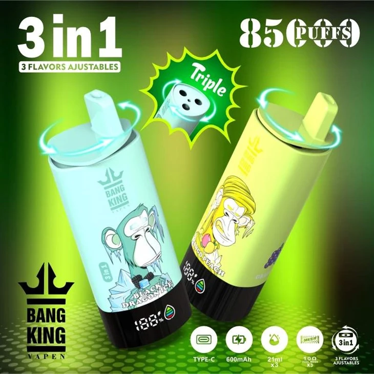 Bang King Vapen 3 ב- 1 85 k