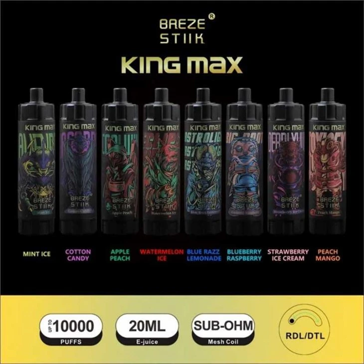 Breze Stiik King Max 10000 פחזניות