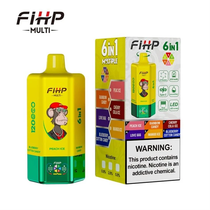 FIHP 6 ב-1 120K Puffs