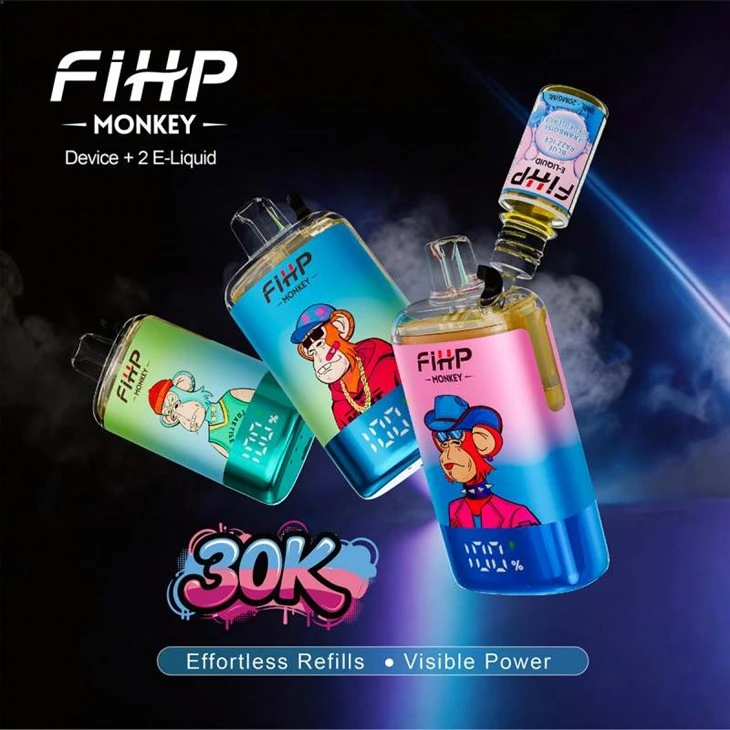 פחזניות FIHP MONKEY 30000 TPD שניתן למילוי חוזר