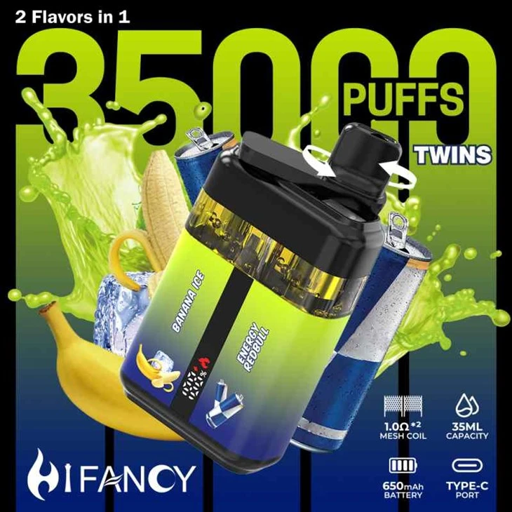 תאומים Hifancy 35000 נפיחות טעמים כפולים