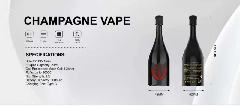 champagne vape 30K 57 champagne vape 30K 57