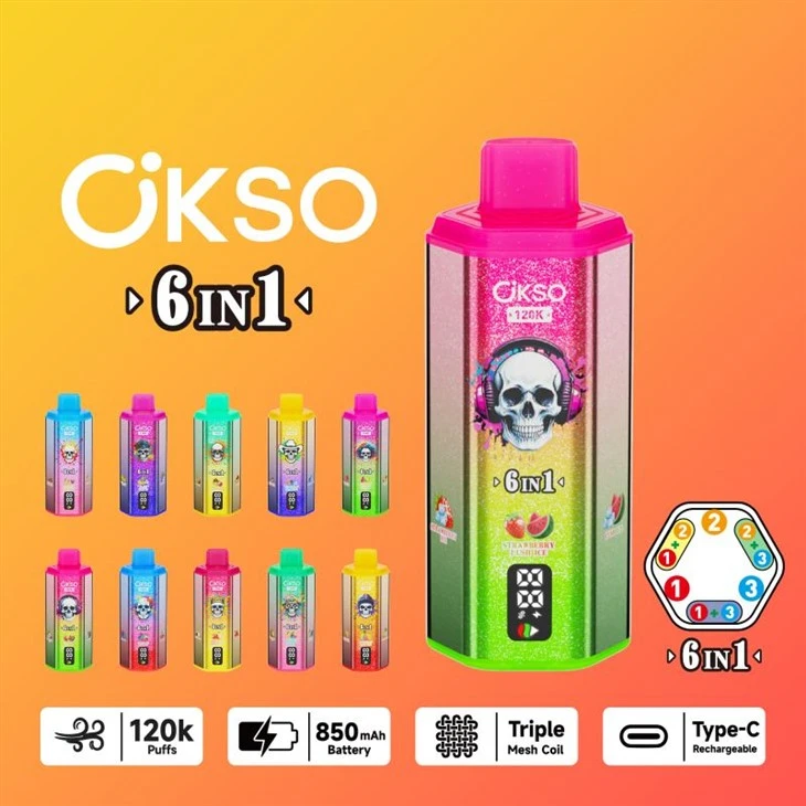 נשיפות OKSO 6in1 120K