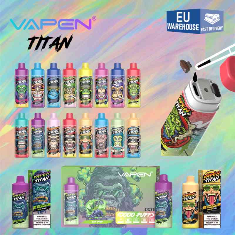 VAPEN TITAN 10000 76 VAPEN TITAN 10000 76