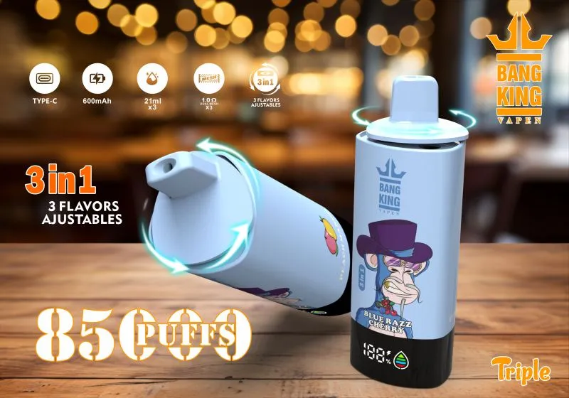 BANG KING VAPEN 3 IN 1 85000 3 BANG KING VAPEN 3 IN 1 85000 3