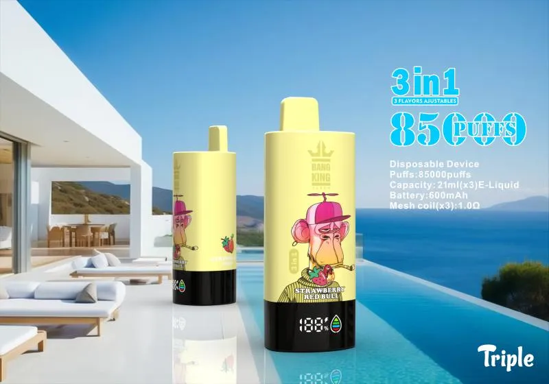 BANG KING VAPEN 3 IN 1 85000 12 BANG KING VAPEN 3 IN 1 85000 12