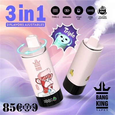 Bang King Vapen 85000 טעם משולש