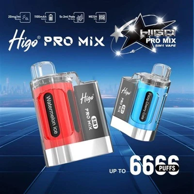 Higo Pro Mix 6666 נפיחות 5 ב 1